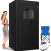 Portable Sauna – Full Body Home Steam Sauna Tent with Chair & Fast Heat System