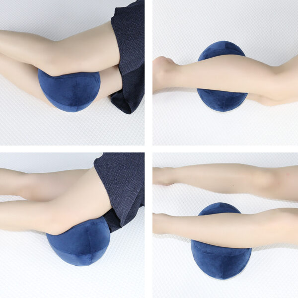 Leg Elevation Pillow for Side Sleepers – Between Legs Pillow for Hip, Knee & Back Support (Leg Wedge Pillow)