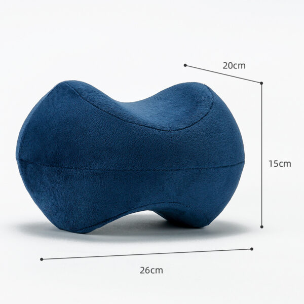 Leg Elevation Pillow for Side Sleepers – Between Legs Pillow for Hip, Knee & Back Support (Leg Wedge Pillow)