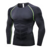 Long Sleeve Compression Shirt for Gym & Sports Training