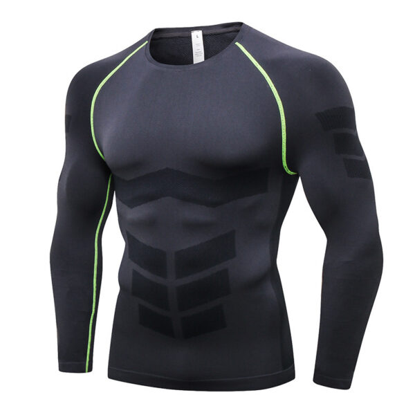 Long Sleeve Compression Shirt for Gym & Sports Training
