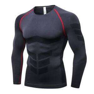 Long Sleeve Compression Shirt for Gym & Sports Training
