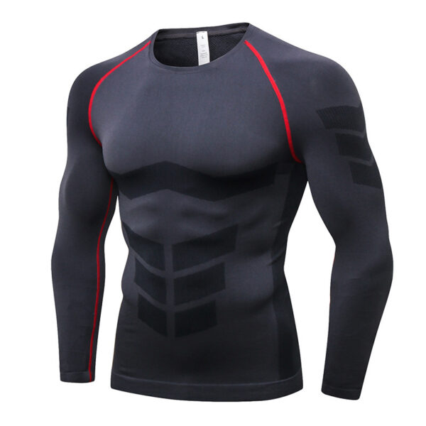 Long Sleeve Compression Shirt for Gym & Sports Training