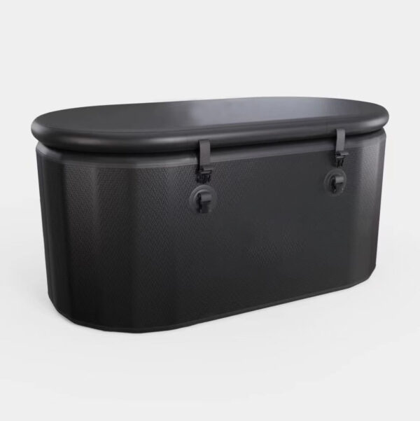 At Home Cold Plunge – Inflatable Ice Bath with Built-In Chiller, Full Body Recovery Tub (170×88×65cm)