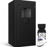 Portable Sauna – Full Body Home Steam Sauna Tent with Chair & Fast Heat System
