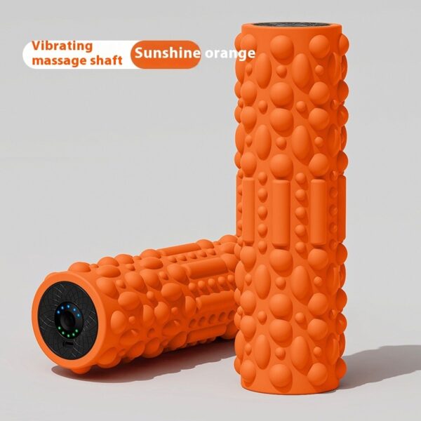 Vibrating Foam Roller for Legs, Yoga & Recovery