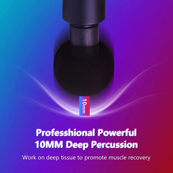 Mini Massage Gun for Home Use – Portable Handheld Massager for Gym & Travel Muscle Recovery
