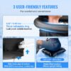Cold Plunge Tub – Large Portable Ice Bath (370L) with Thermal Insulation & Foldable Design for Recovery