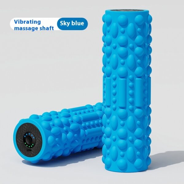 Vibrating Foam Roller for Legs, Yoga & Recovery